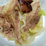 豚バラ肉と白菜蒸し